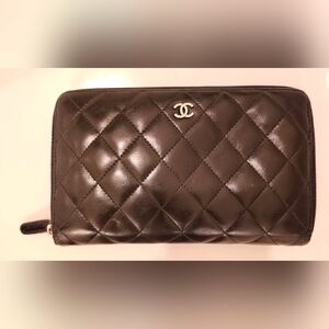 Chanel Oversized Lambskin Organizer Wallet